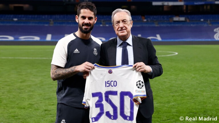 Isco Alarcón llega a los 350 partidos disputados con el Real Madrid