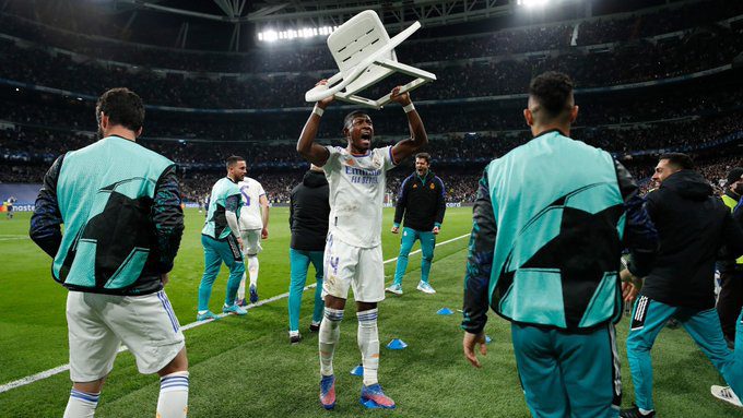 Alaba y ‘la silla del Bernabéu’: “Con una remontada así, te vuelves loco”