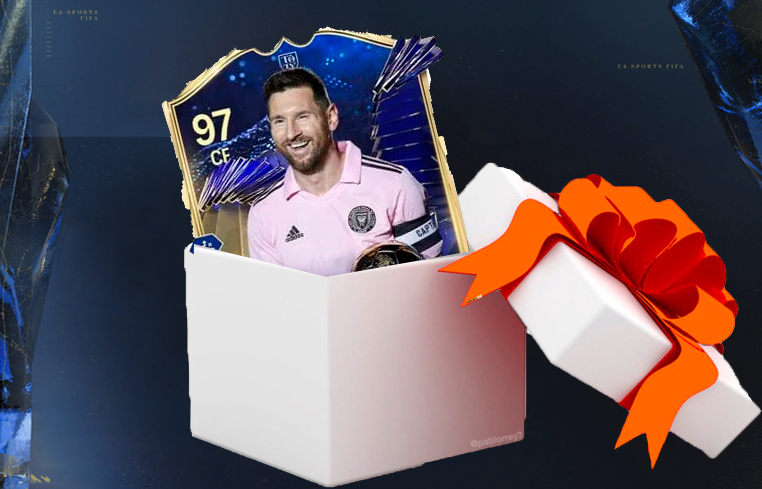 EA Sports regala a Messi TOTY sin querer