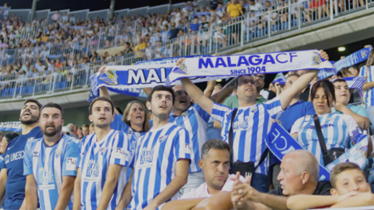 La eterna lealtad de la afición del Málaga