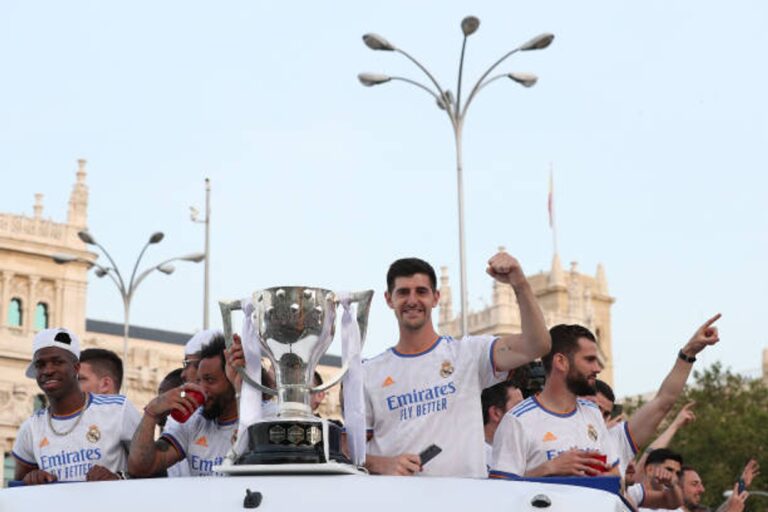 El Real Madrid, el equipo de las cinco grandes ligas con más títulos nacionales
