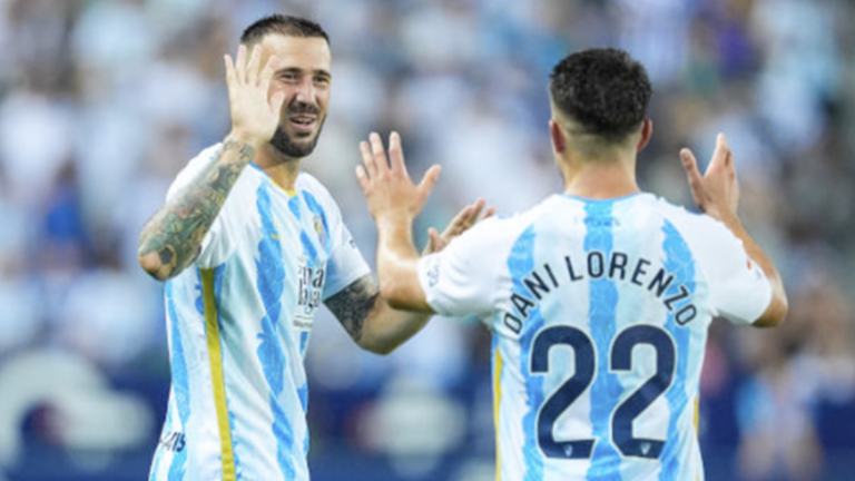 El Málaga sigue invatido en LaLiga Hypermotion