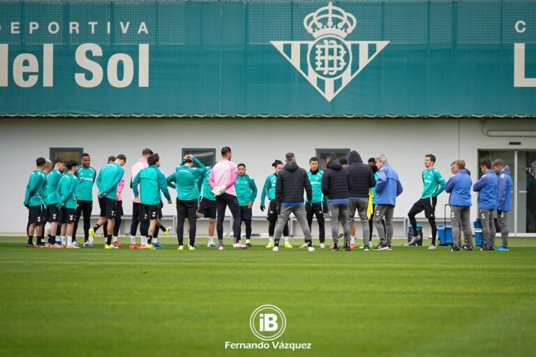Dos buenas noticias en el entrenamiento de hoy