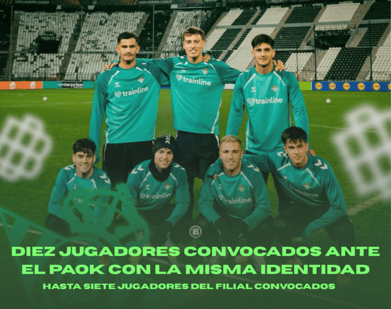 Diez jugadores convocados ante el PAOK con la misma identidad