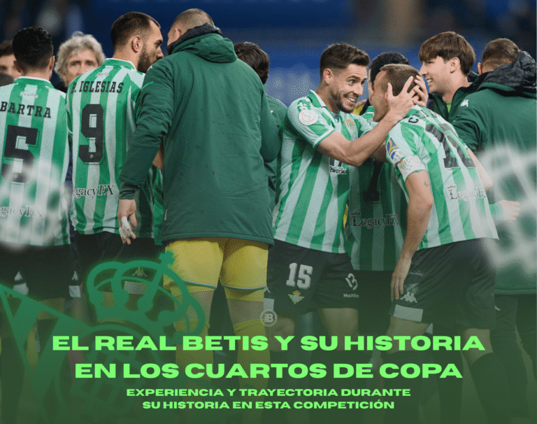 El Real Betis y su historia en los cuartos de Copa